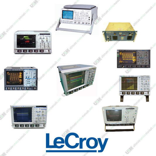 LECROY Ultimate repair, service, maintenance & owner manuals e-delivery