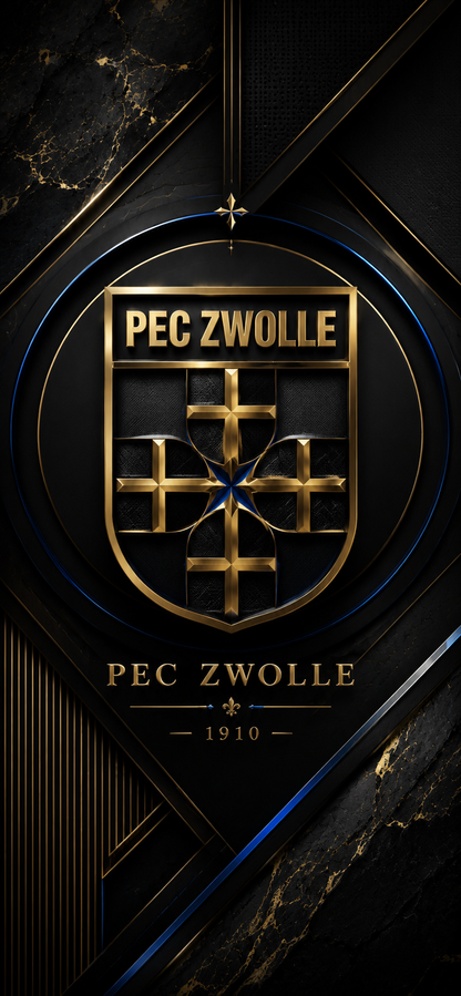 PEC Zwolle digital football phone wallpaper preview 3