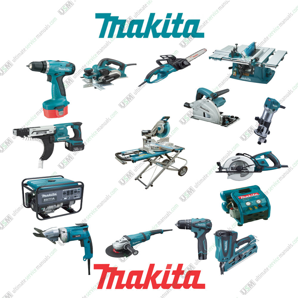 Makita Ultimate Operation Service Workshop Parts list Manual e delivery