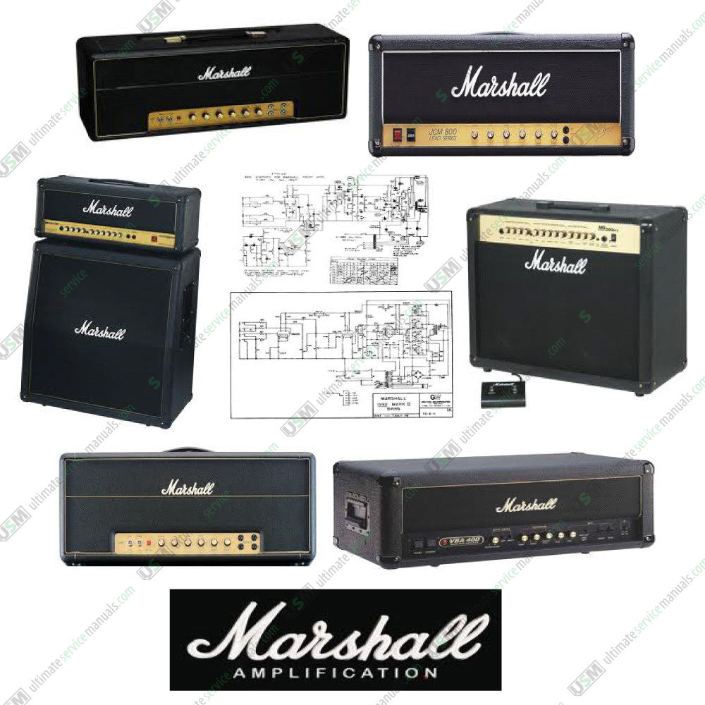 MARSHALL Ultimate Schematics (no service manuals)