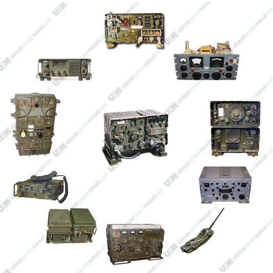 ARMY - MILITARY Ultimate Radio Operation Repair Service Manuals part 1