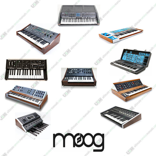 Moog Ultimate owners, repair, service manuals & schematics