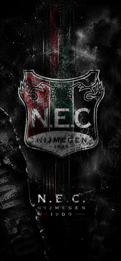 N.E.C. Nijmegen digital football phone wallpaper preview 4