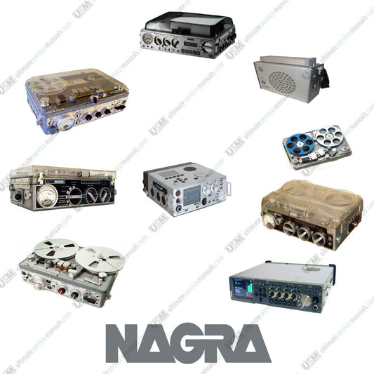 NAGRA Ultimate owners & repair service schematics manuals