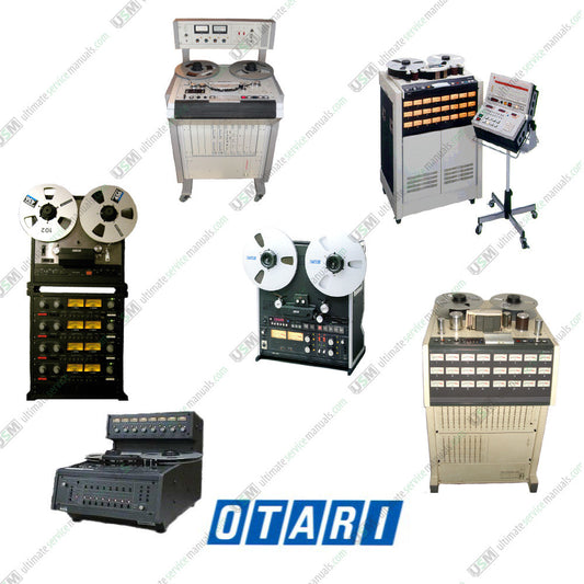Otari Ultimate operation repair service maintenance manuals & schematics