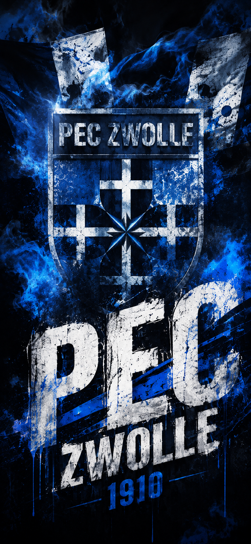 PEC Zwolle Phone Wallpapers – 15 Digital Football Wallpapers for Smartphone | Instant Download