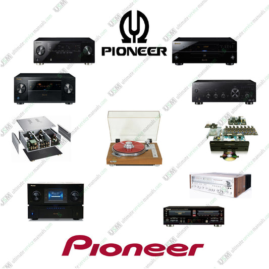 Pioneer Audio Ultimate Repair Schematics & Service Manuals part 2