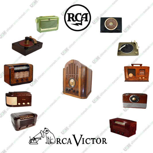 RCA & RCA Victor Ultimate Radios repair service manuals & Schematics