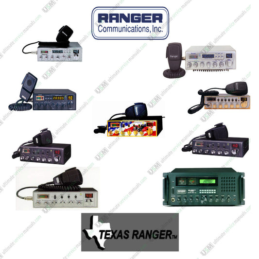 RANGER - TEXAS RANGER Ultimate UHF/VHF CB radio repair service & owner