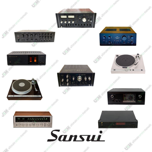 Sansui Audio Ultimate Repair Schematics & Service Manuals 2000 PDF part 2