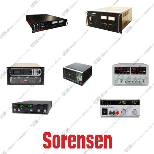 Sorensen Ultimate repair, service, maintenance & owner manuals