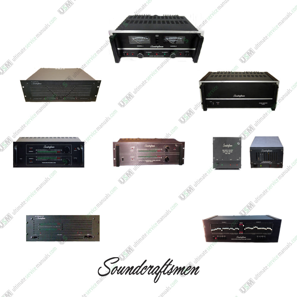SOUNDCRAFTSMEN Ultimate Operation, Repair, Service manuals & Schematics