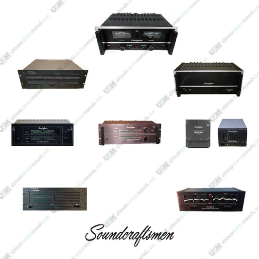 SOUNDCRAFTSMEN Ultimate Operation, Repair, Service manuals & Schematics
