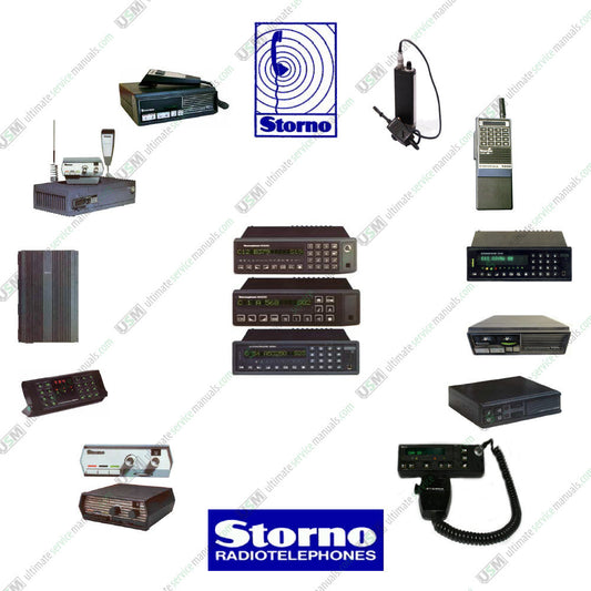 STORNO Radios Ultimate Instruction & Service Repair Manuals part 1