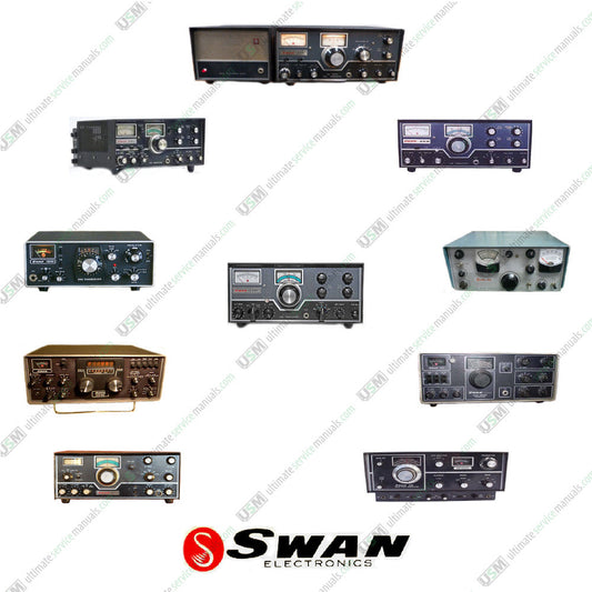 SWAN Ultimate Ham Radio Operation, Repair Service Manuals & Schematics