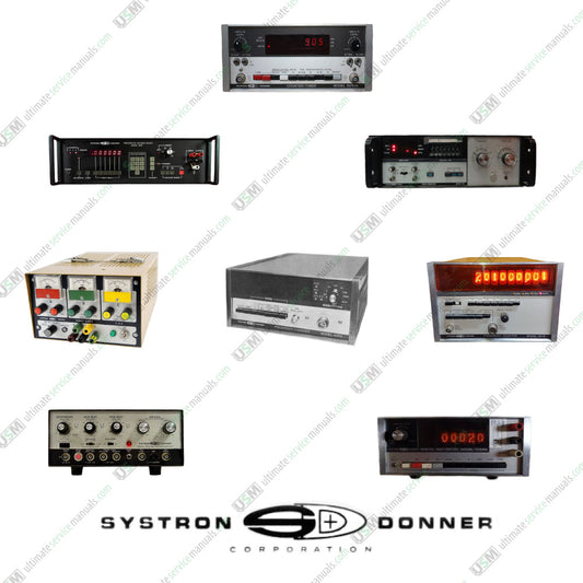 Systron-Donner Ultimate Operation & Service manuals