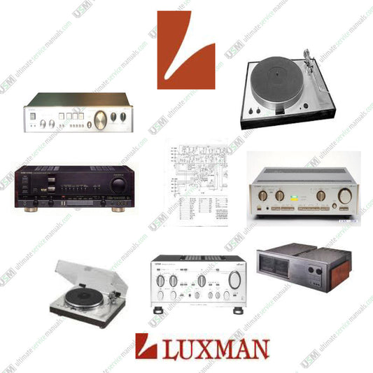 LUXMAN Ultimate repair schematics & service manuals INSTANT E DELIVERY