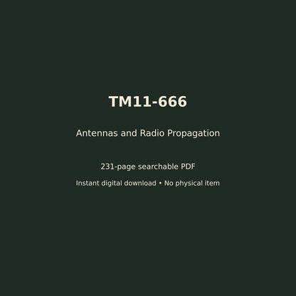 TM11-666 digital manual details