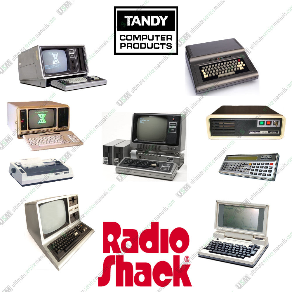 Radio Shack Tandy Ultimate TRS-80 computers series Owners & repair service manuals