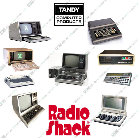 Radio Shack Tandy Ultimate TRS-80 computers series Owners & repair service manuals
