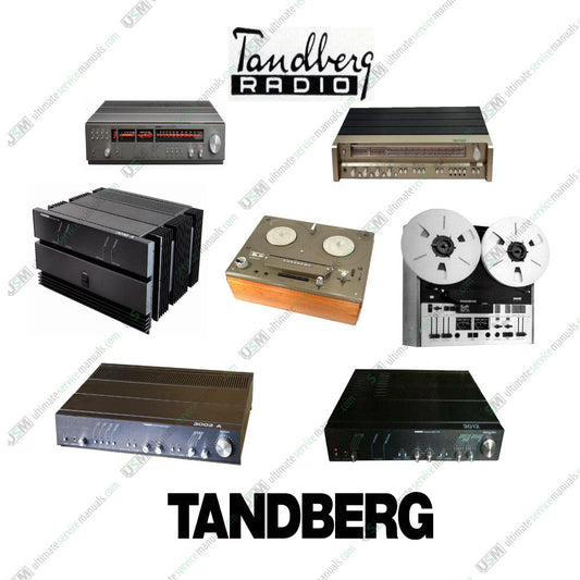 TANDBERG Ultimate Operation, Repair, Service Manuals & Schematics instant e-delivery
