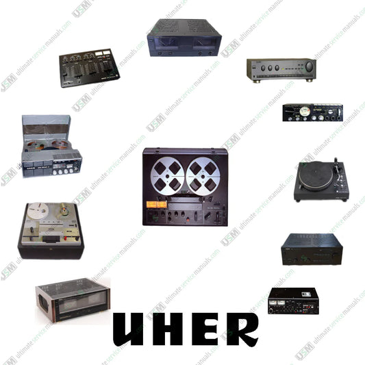 UHER Ultimate Operation Repair Service Manuals & Schematics 200 PDF