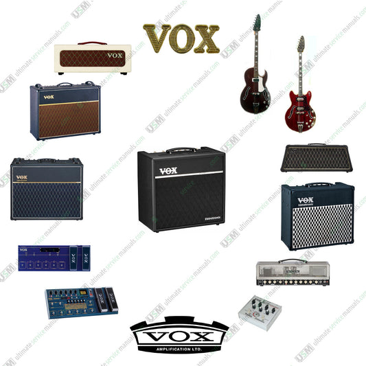 VOX Ultimate Operation, Repair, Service manuals & Schematics