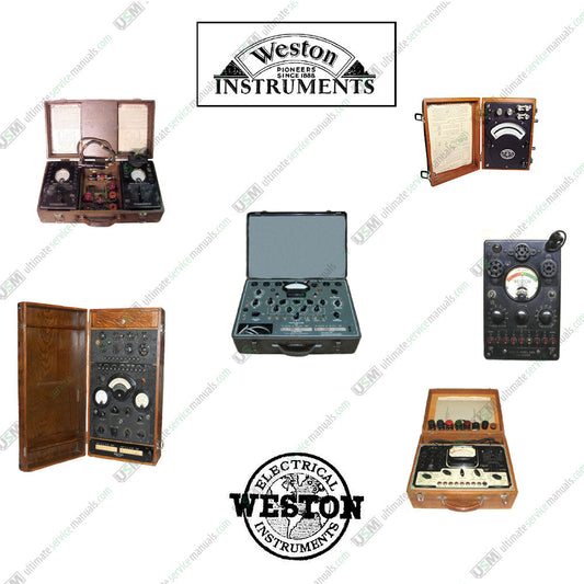 Weston Instruments Ultimate repair, service schematics & owner manuals