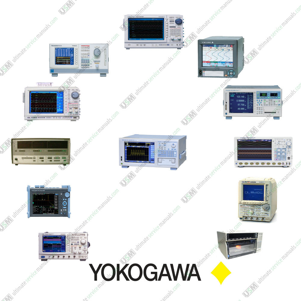 Yokogawa Instruments Ultimate Operation, Repair Service manuals