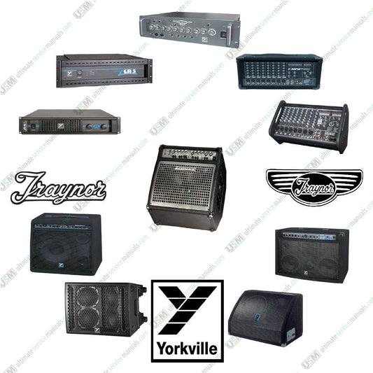 Traynor Yorkville Ultimate Repair, Service manuals & Schematics