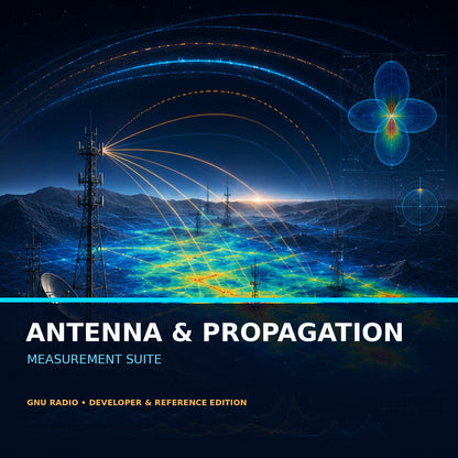 GNU Radio Antenna & Propagation Suite – RF Coverage and Signal Measurement Tools – product overview