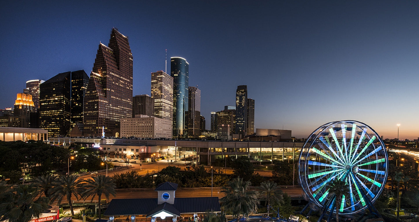 Houston Texas City Photos Bundle – 90 High Resolution Images (Color, Black & White, Sepia) | Instant Download Wall Art