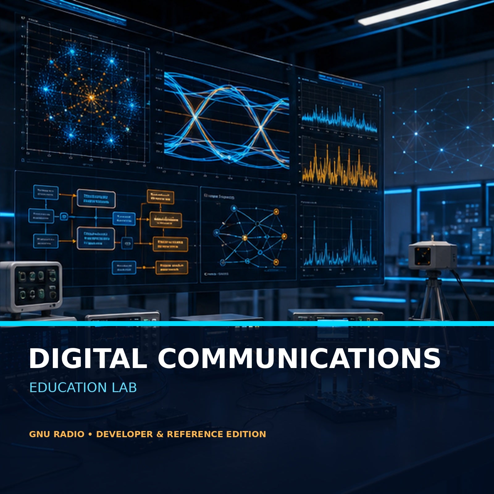 GNU Radio Digital Communications Education Suite – Modulation and DSP Laboratory – product overview