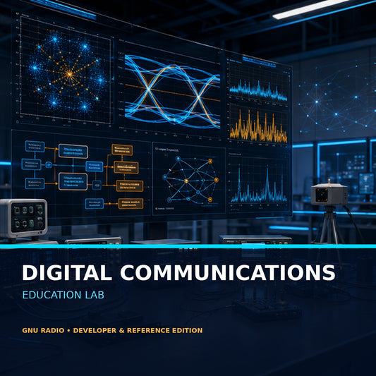 GNU Radio Digital Communications Education Suite – Modulation and DSP Laboratory – product overview