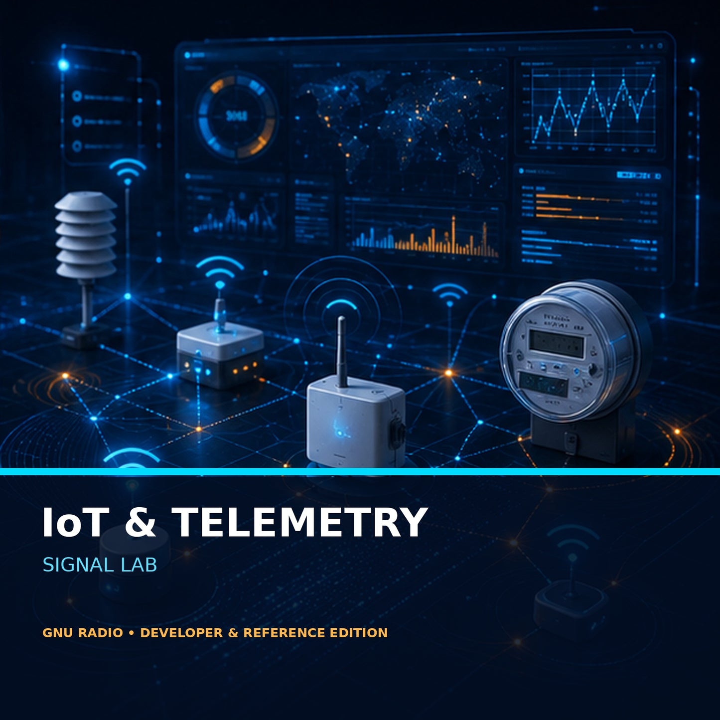 GNU Radio IoT & Telemetry Lab Suite – Wireless Sensor and Packet Analysis Toolkit – product overview