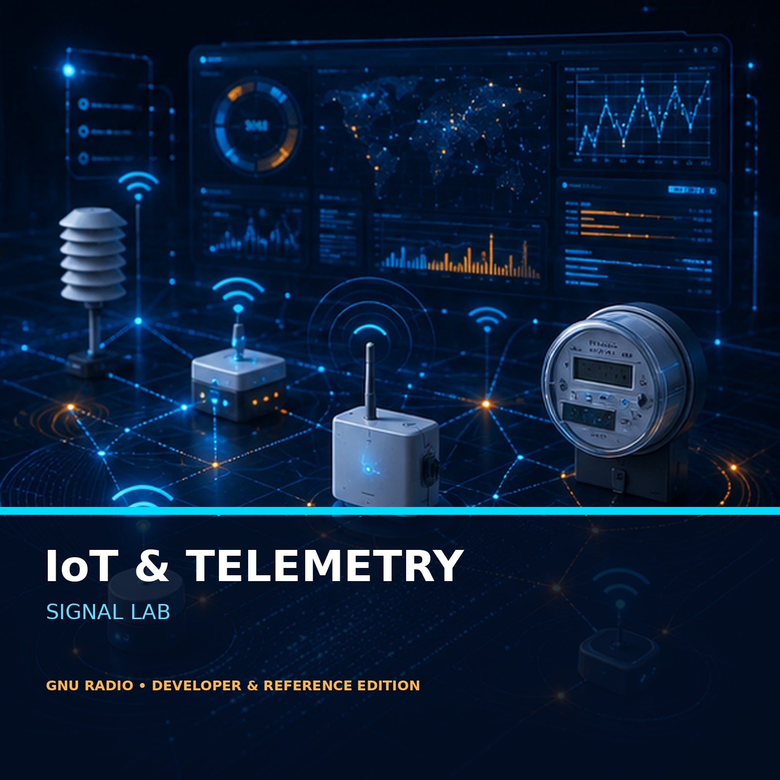 GNU Radio IoT & Telemetry Lab Suite – Wireless Sensor and Packet Analysis Toolkit – product overview