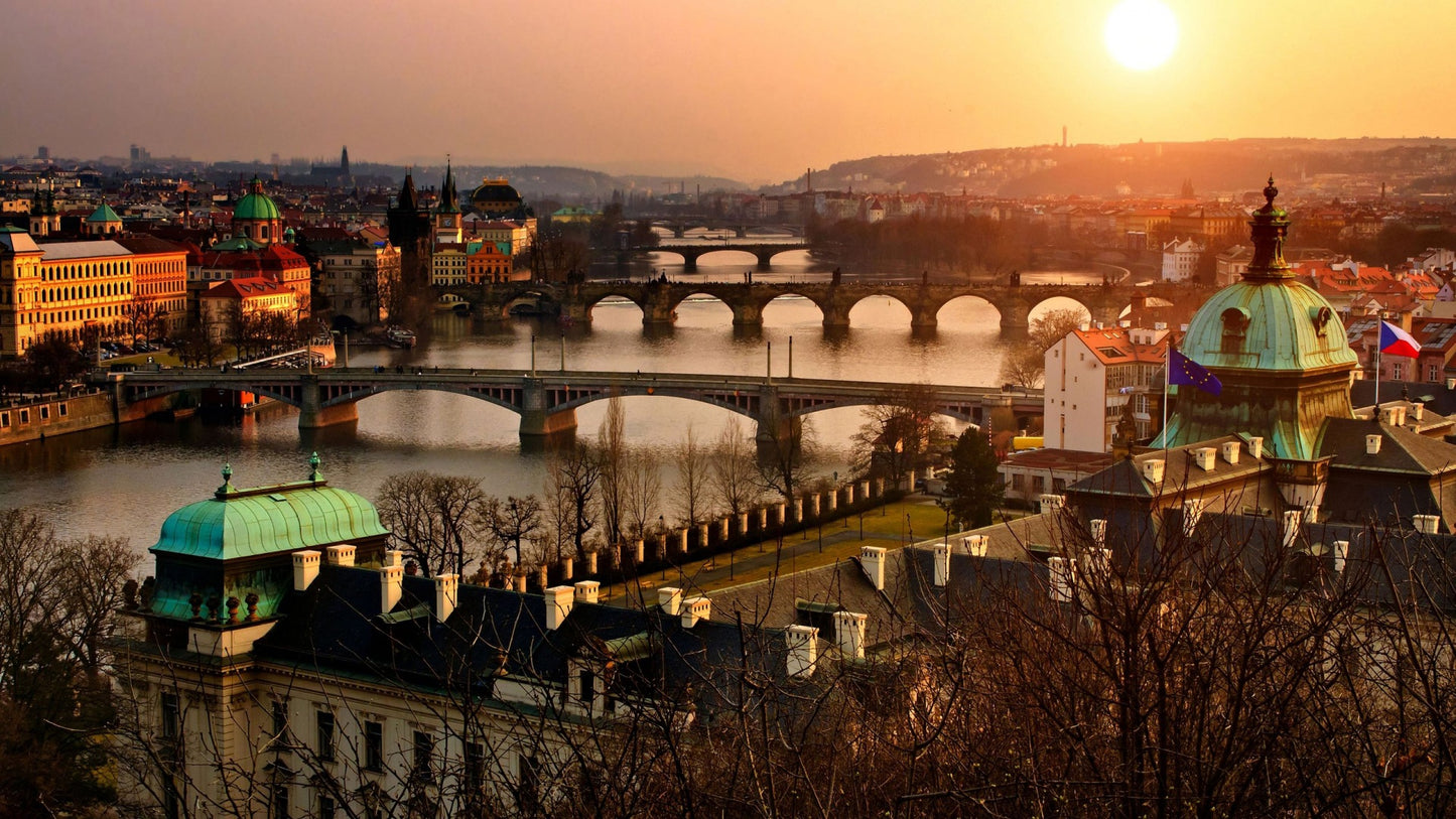 Prague Photo Bundle – 310 High Resolution Images (Color, Black & White & Sepia) | Instant Download