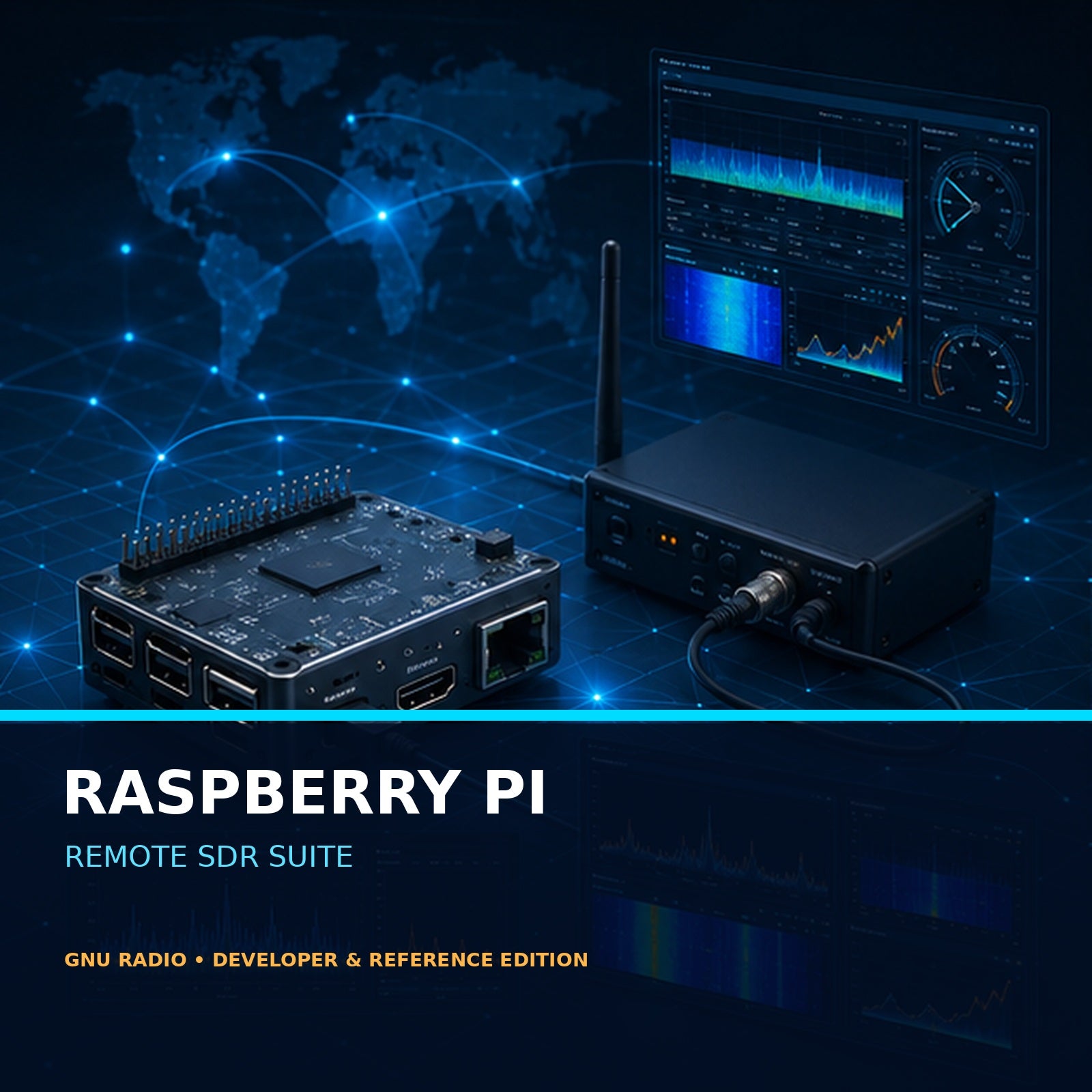 GNU Radio Raspberry Pi Remote SDR Suite – Headless Monitoring and Recording Toolkit – product overview