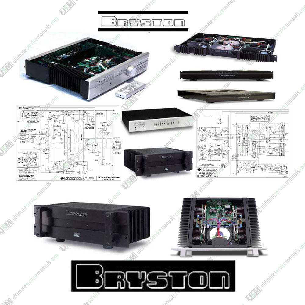Bryston Ultimate user schematic repair service manuals