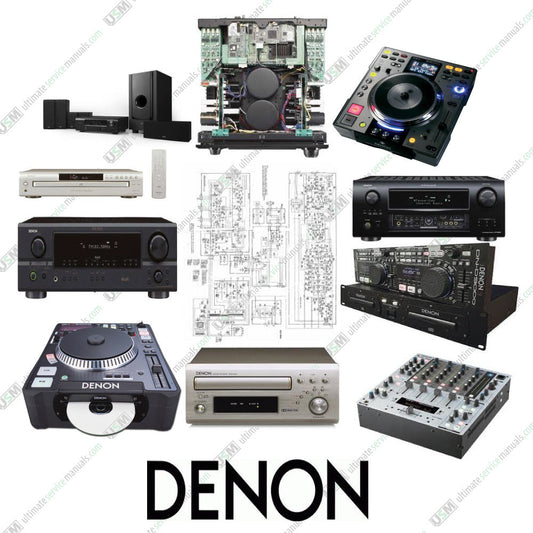 DENON Ultimate repair & service manuals