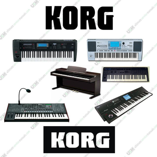 KORG Ultimate repair service & schematics manuals