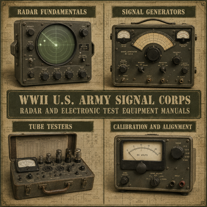 Radar fundamentals signal generators tube testers calibration and alignment